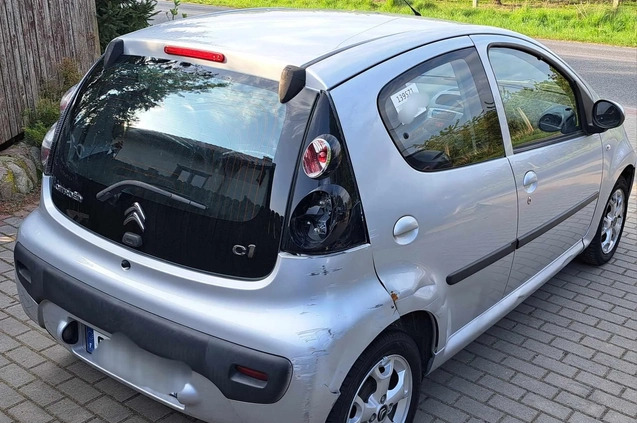 Citroen C1 cena 9999 przebieg: 96002, rok produkcji 2012 z Łobżenica małe 22